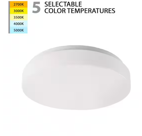 Lámpara de techo empotrable de 38 cm con luz ajustable -Blo - Imagen 2
