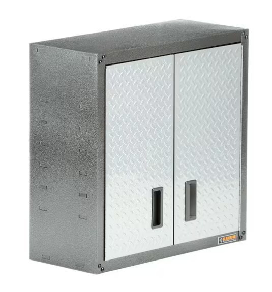 Armario para pared de puerta completa, color plata -Gladiator - Imagen 3