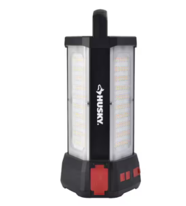 Linterna de trabajo LED híbrida de 14 000 lúmenes con batería recargable - Husky