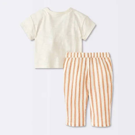 Conjunto de 2 piezas para bebé talla 3 meses con estampado de osito -Cloud Island - Imagen 3