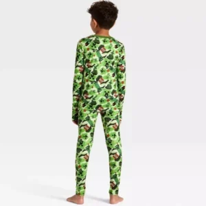 Alternative view of Pijama térmica de 2 piezas para niño talla 6/7 con diseño de Minecraft -Cuddl Duds