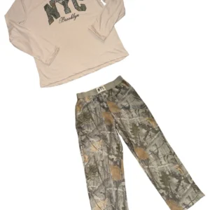 Alternative view of Conjunto de 2 piezas para niño talla 6/7 con pantalón de camuflaje