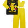 Pijama de 2 piezas para niño talla 14 con diseño de Pikachu -Pokemon