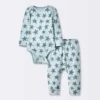 Conjunto de 2 piezas para bebé talla 24 meses con estampado de estrellas -Cloud Island