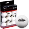 Paquete de 12 pelotas de tenis de mesa de 40 mm tamaño reglamentario - Marca Franklin Sports