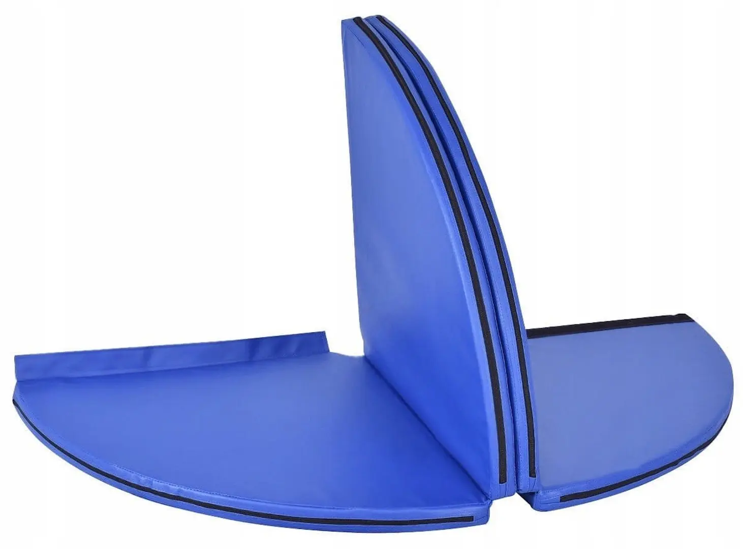 Tapete protector plegable para Pole Dance, color azul -Costway - Imagen 4