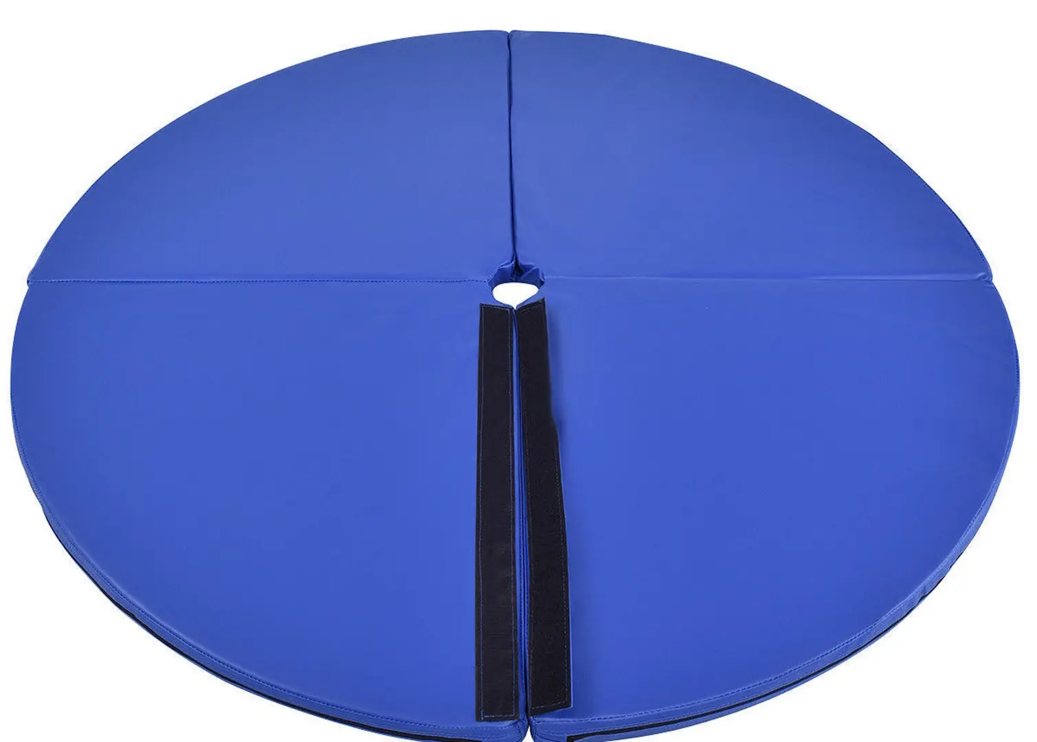 Tapete protector plegable para Pole Dance, color azul -Costway - Imagen 5