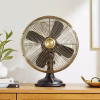 Ventilador de mesa oscilante de 12 pulgadas con 3 velocidades -Homes & Gardens