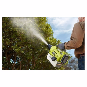 Alternative view of Soplador de hojas/Fumigador, color verde -RYOBI