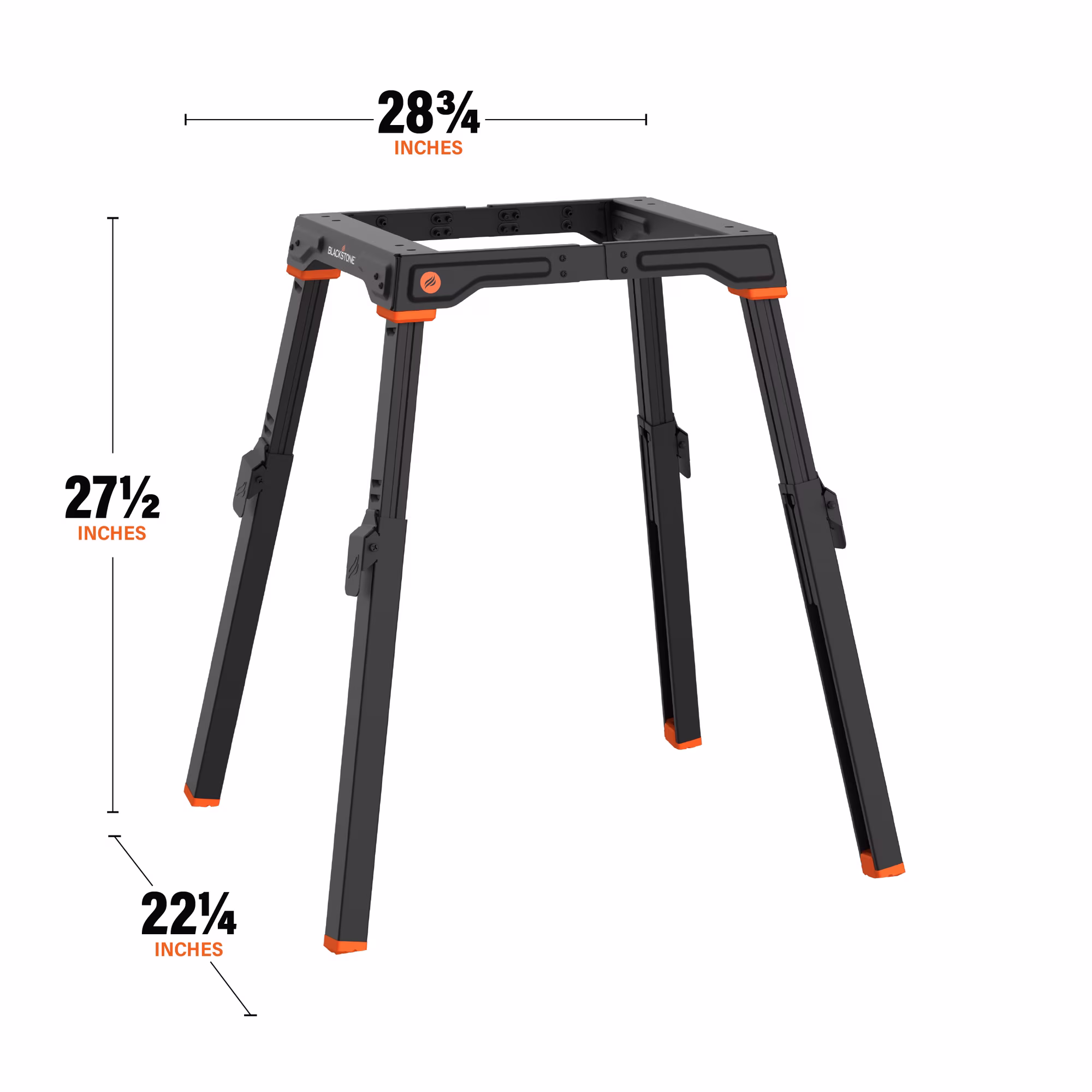 Base universal para planchas de mesa con patas ajustables -Blackstone - Imagen 4