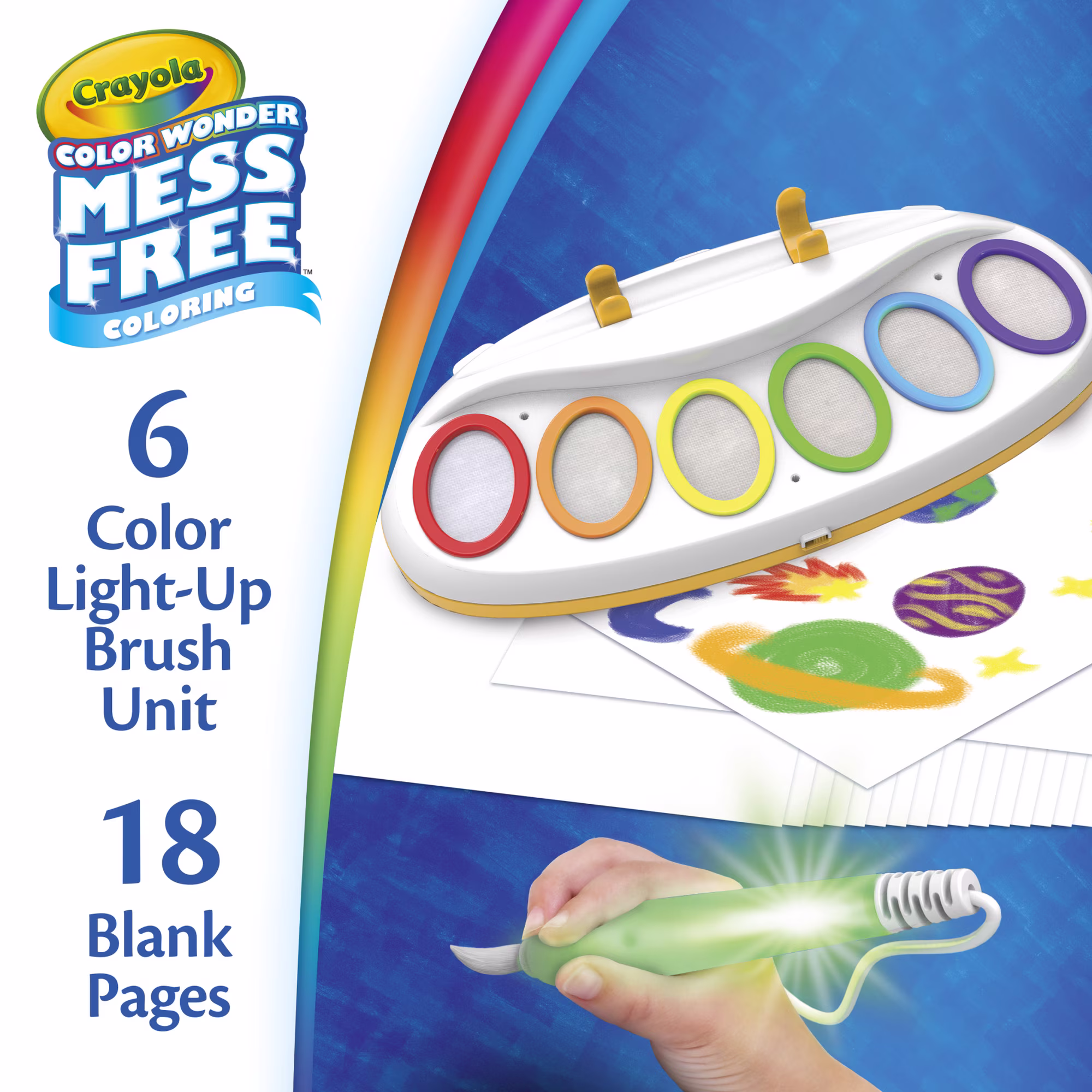 Set de pintura de luz mágica para niños de 3+ -Crayola - Imagen 2