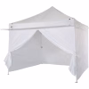Carpa blanca de 10 x 10 pies con paredes laterales  -Ozark Trail