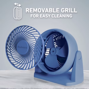 Alternative view of Ventilador de 8 pulgadas con 3 velocidades e inclinación ajustable de 90° -Holmes