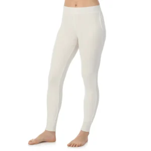 Alternative view of Leggins térmicos para dama talla XL, color blanco -Cuddl Duds