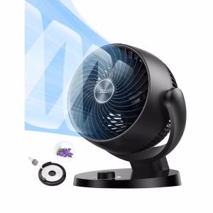 Ventilador de mesa oscilante de 7 pulgadas con inclinación manual y 3 velocidades -DREO