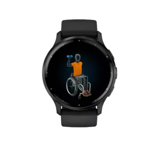 Alternative view of Reloj inteligente Venu 3 color negro marca Garmin