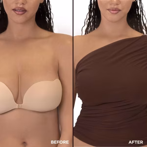 Alternative view of Brasier adhesivo para mujer color Beige claro  copa C - Nudish