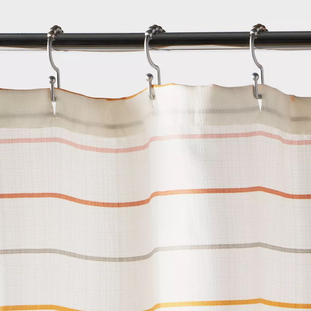 Cortina para baño de 72 x 72 in a rayas finas -Room Essentials - Imagen 3