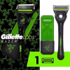 Maquina de afeitar para caballero, con mango reutilizable de 5 hojas, recambio y estuche -GilletteLabs