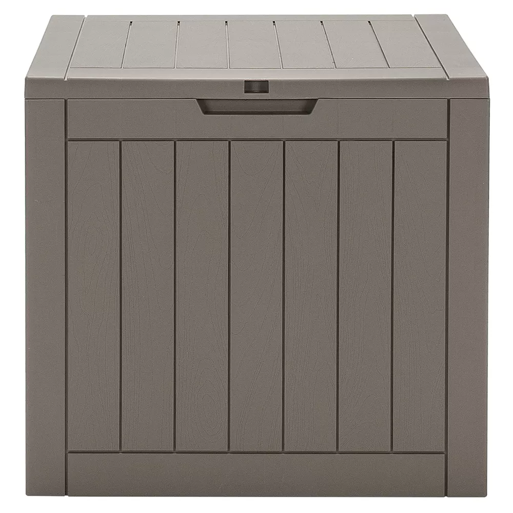 Caja de almacenamiento de 30 galones, color marrón -Costway - Imagen 2