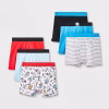 Paquete de 6 calzones tipo boxer para niño talla 4 con estampado de monstruos -Cat & Jack