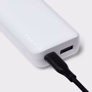 Alternative view of Batería externa recargable de 4000 mAh con puertos USB y USB-C- heyday