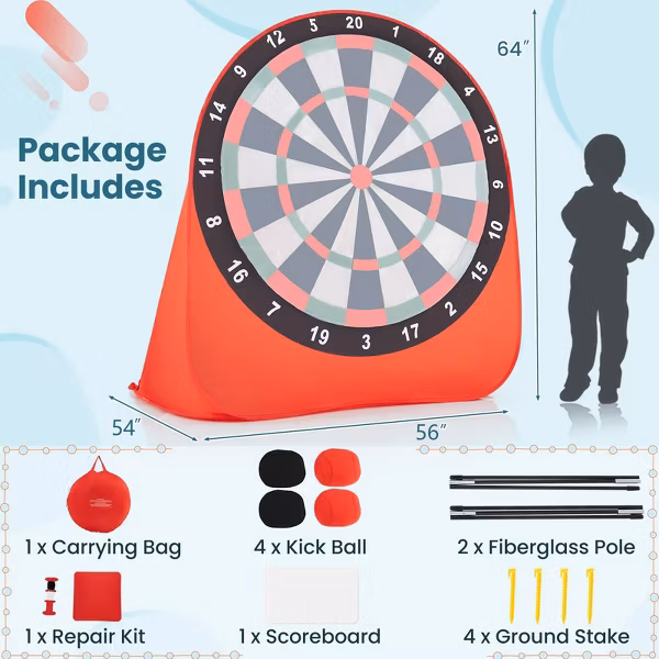 Juego de tiro al blanco para niños marca Costway - Imagen 5