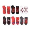 Paquete de 6 pares de calcetines tobilleros para niño talla 5.5/8.5 -Spider-Man
