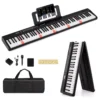 Teclado de piano plegable de 88 teclas -Costway