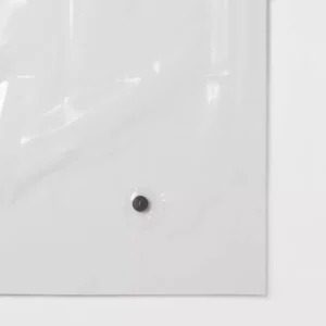 Alternative view of Cortina de baño transparente de 180.3 x 180.3 cm -Threshold