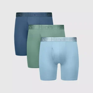 Paquete de 3 bóxers para caballero talla L - Hanes Originals