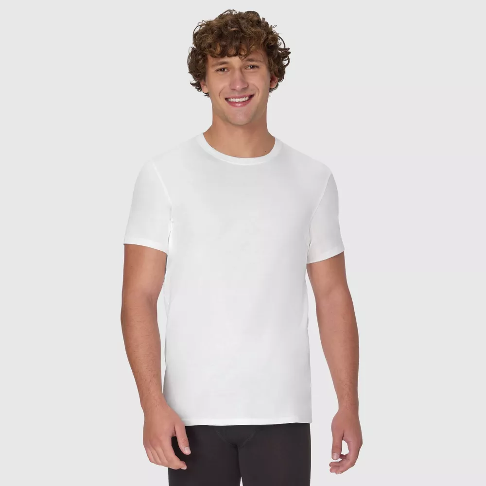 Paquete de 4 camisas para caballero de cuello redondo talla XL - Hanes - Imagen 4