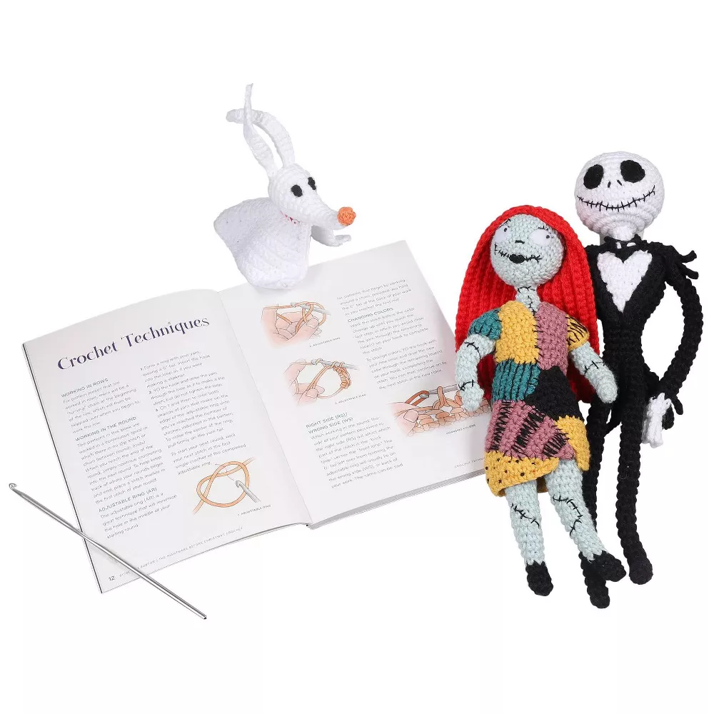 Kit de Crochet de "El extraño mundo de Jack" de Tim Burton por Ilaria Caliri -Disney - Imagen 2