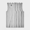 Paquete de 4 camisas sin mangas para caballero talla M - Goodfellow & Co