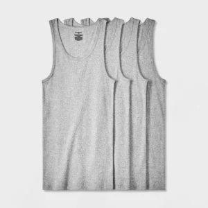 Paquete de 4 camisas sin mangas para caballero talla M - Goodfellow & Co