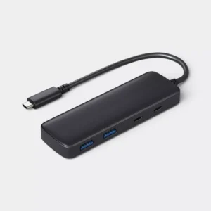 Alternative view of Hub USB-C 4 en 1 con 2 puertos USB-C y 2 puertos USB-A Gen2 - Dealworthy