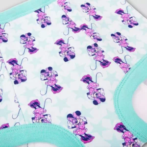 Alternative view of Paquete de 6 calzones entrenadores para niña, talla 2 marca Minnie Mouse