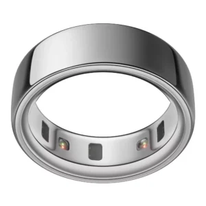 Anillo con tecnología Smart Sensing de titanio diseño en plata de medida 11 -Oura 4