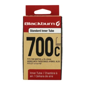 Cámara de aire de 700c para bicicleta, color negro -Blackburn