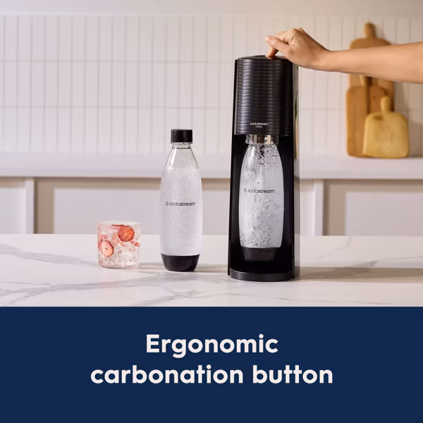 Máquina para hacer agua con gas SodaStream Terra con CO2 y botella carbonatable - Imagen 3