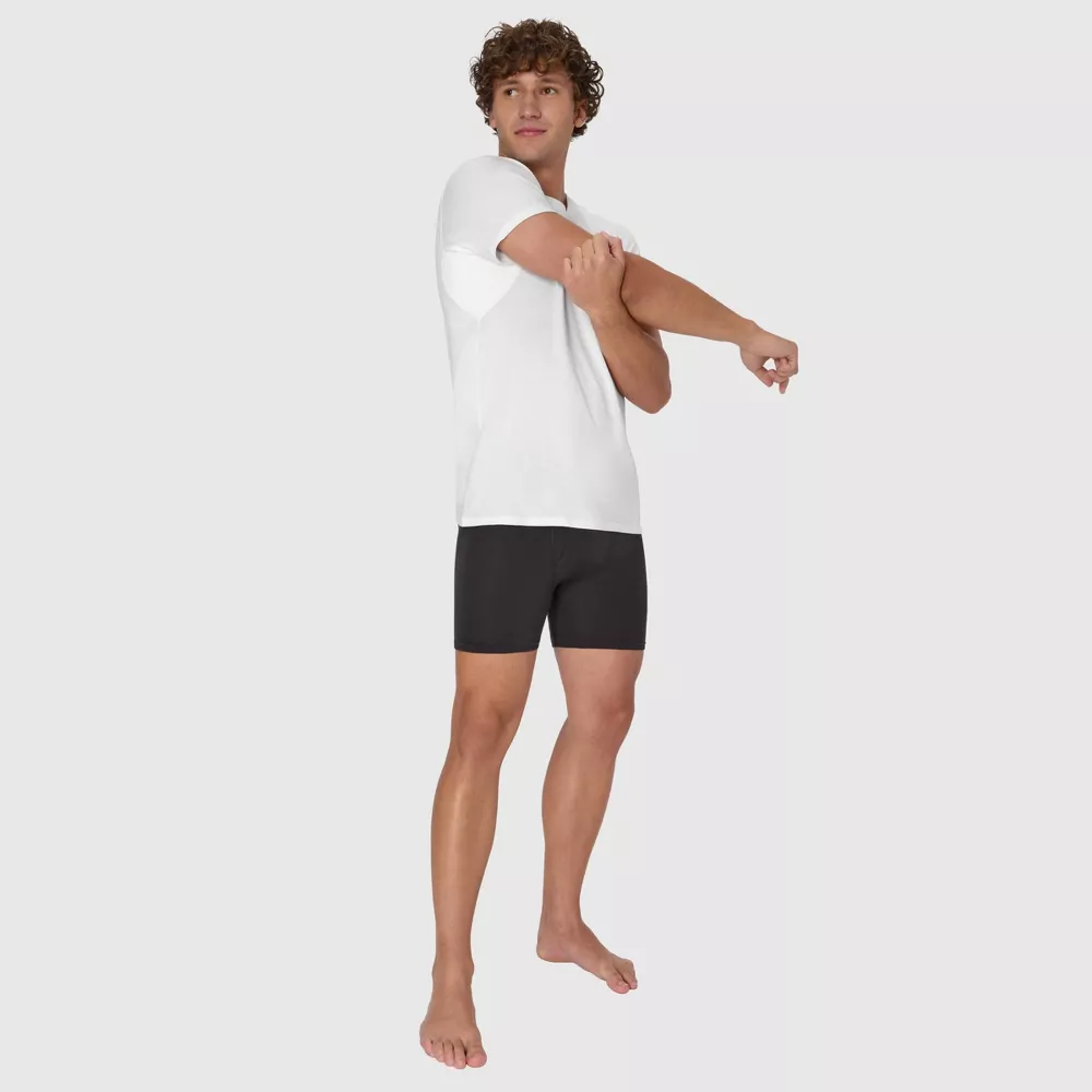 Paquete de 4 camisas para caballero de cuello redondo talla XL - Hanes - Imagen 3