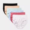 Paquete de 6 calzones tipo bragas para dama talla M -Auden