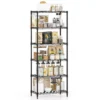 Estantería metálica de 6 niveles, capacidad de 408 kg -Costway