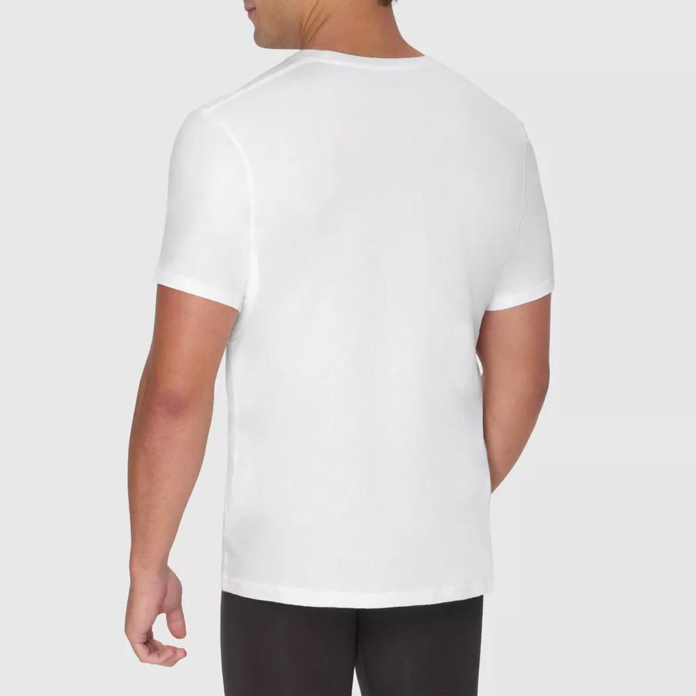 Paquete de 4 camisas para caballero de cuello redondo talla XL - Hanes - Imagen 2