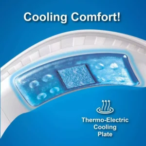 Alternative view of Ventilador para el cuello portátil con 3 velocidades -Arctic Air Freedom