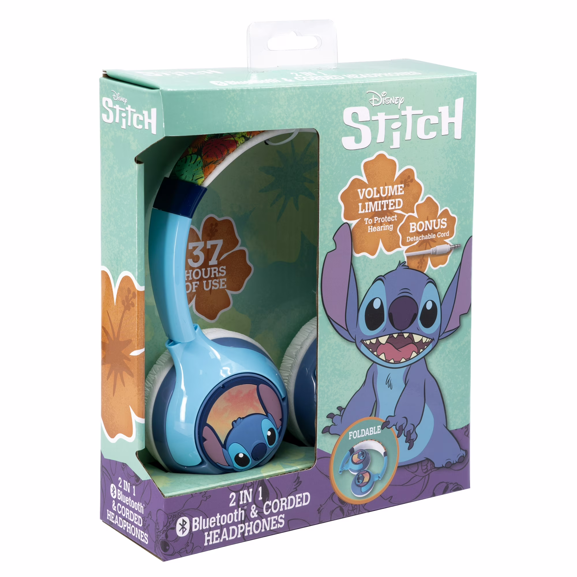 Audifonos Inalámbricos con diseño de Lilo & Stitch - eKids
