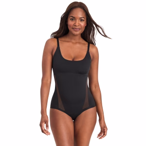 Faja/Body moldeador extra firme para dama talla S, color negro  -Maidenform