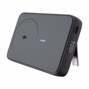 Banco de energía portátil magnético de 10,000 mAh con pantalla digital LED -Onn