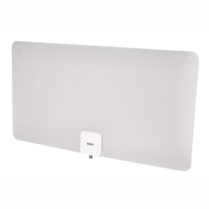 Antena de TV  para interiores con amplificador alcance de 65 millas -RCA