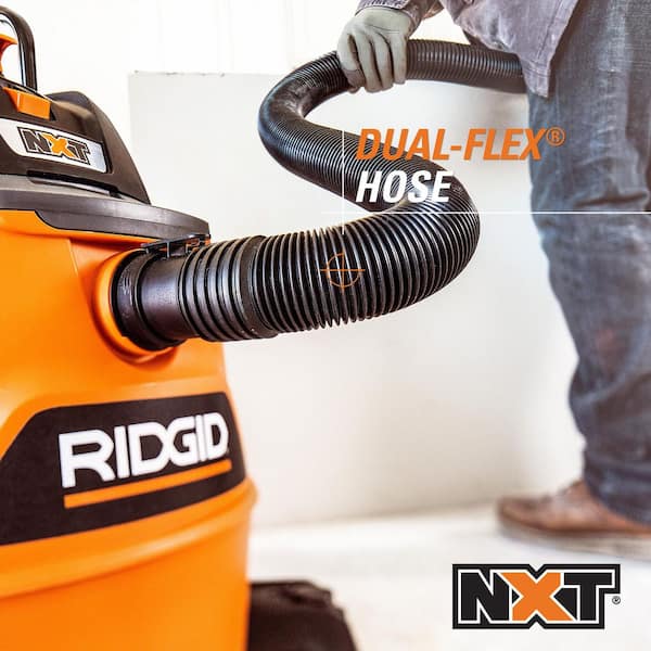 Aspiradora industrial de 12 galones, 5.0 HP de potencia máxima para uso en seco y húmedo -RIDGID - Imagen 6